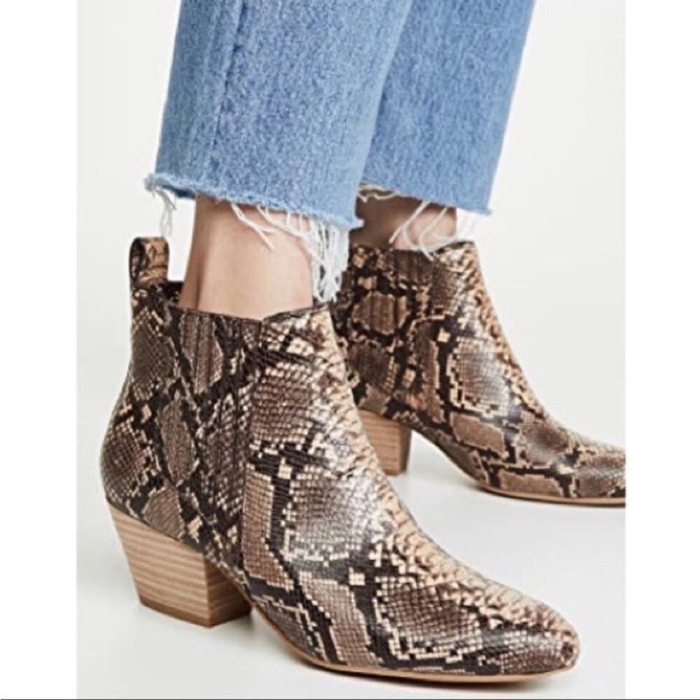 BOGO Splendid Henley Snake Booties Size 5 New $178